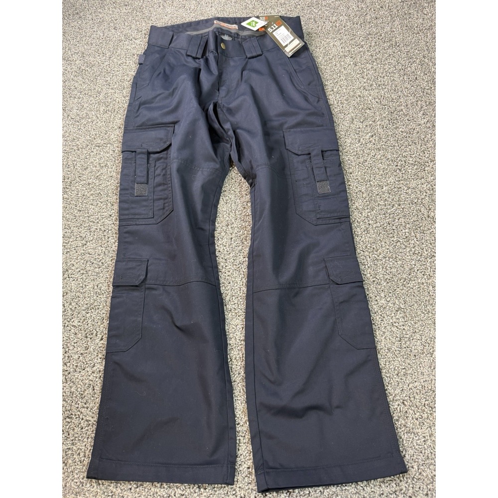 5.11 Tactical Women's Taclite EMS Cargo Pants Size 14 Blue NWT